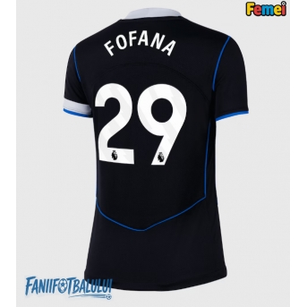 Chelsea Wesley Fofana #29 Tricou Fotbal Replică 2025-26 Femei Treilea